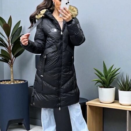 Kurtka damska zimowa długa